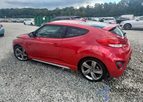 2013 Hyundai Veloster Turbo from USA, damaged, VIN KMHTC6AEXDU176419